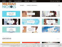 Tablet Screenshot of meriahnichols.com